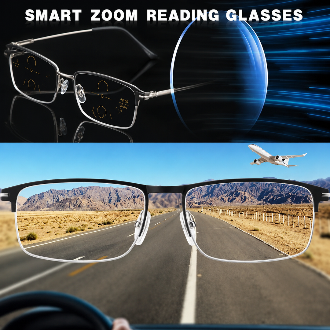 Unisex German Intelligent Progressive Multifocal Glasses