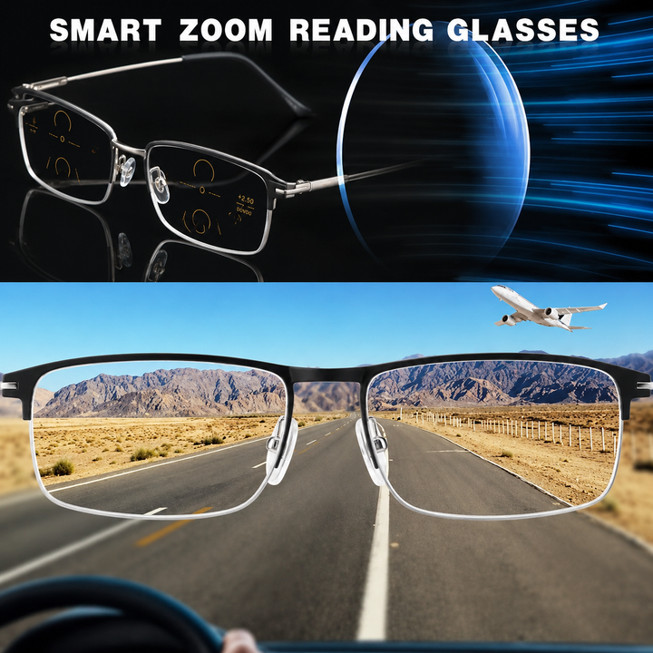 Unisex German Intelligent Progressive Multifocal Glasses