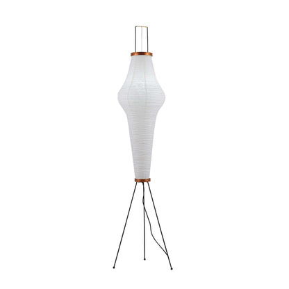 Elegant Paper Floor Lamp with Diffused Lighting