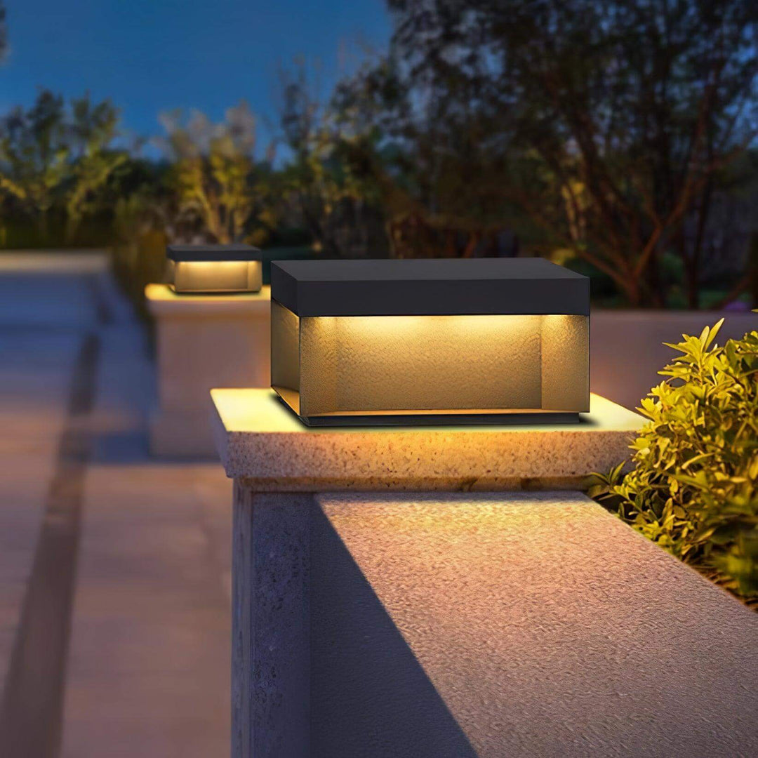 Solar Outdoor Post Light - Weatherproof IP65