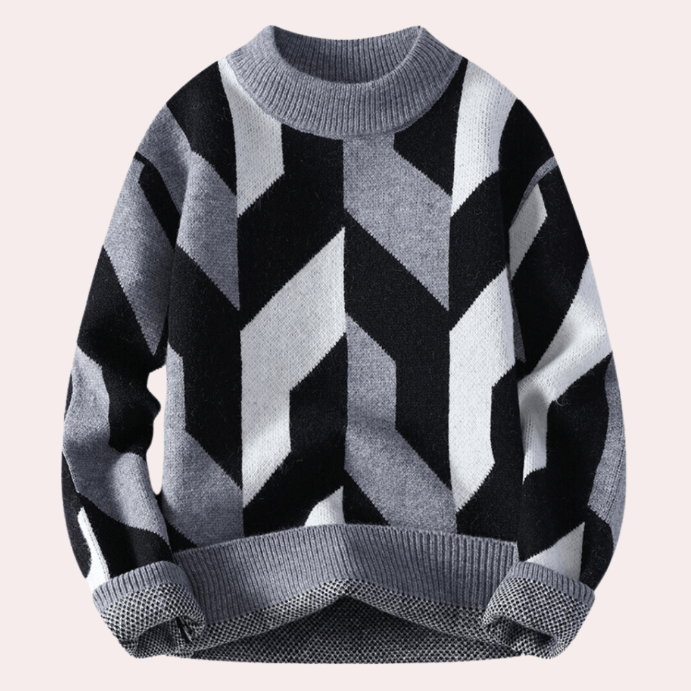 Men's Knitted Casual Sweater