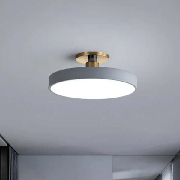 Round Acrylic LED Flush Mount Ceiling Light