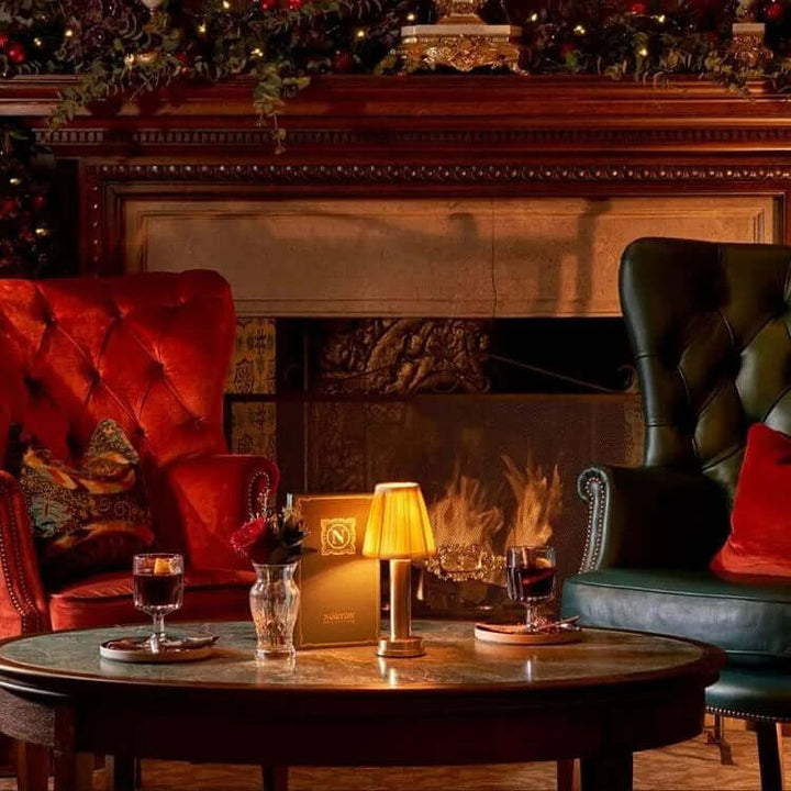 Cordless LED Metal Table Lamp