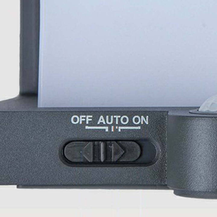 Solar Powered Outdoor Wall Lamp with Sensor, IP65 Waterproof, Acrylic