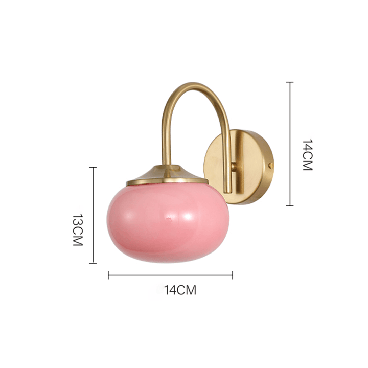 Modern Iron Wall Sconce Light Fixture - 23cm