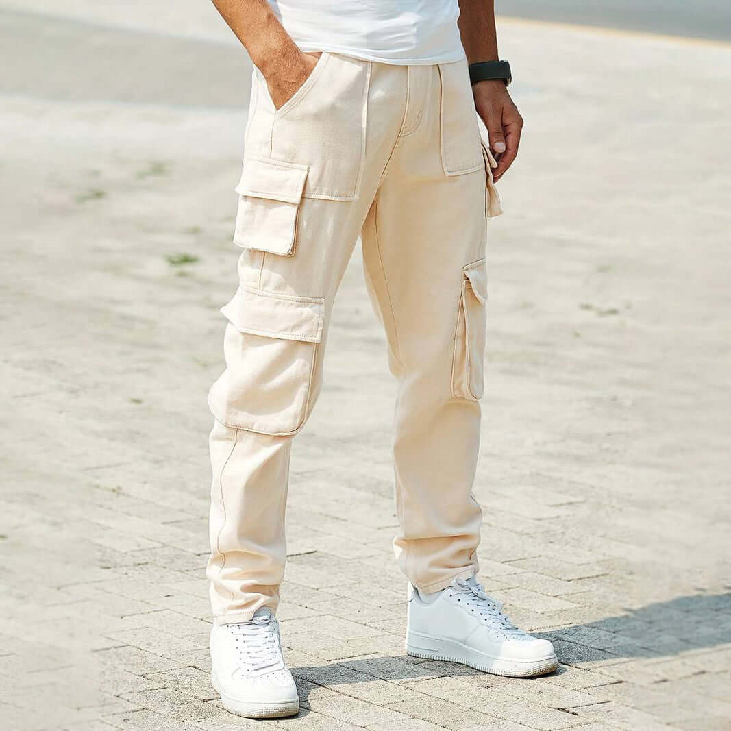 Men's Relaxed Fit Cargo Trousers