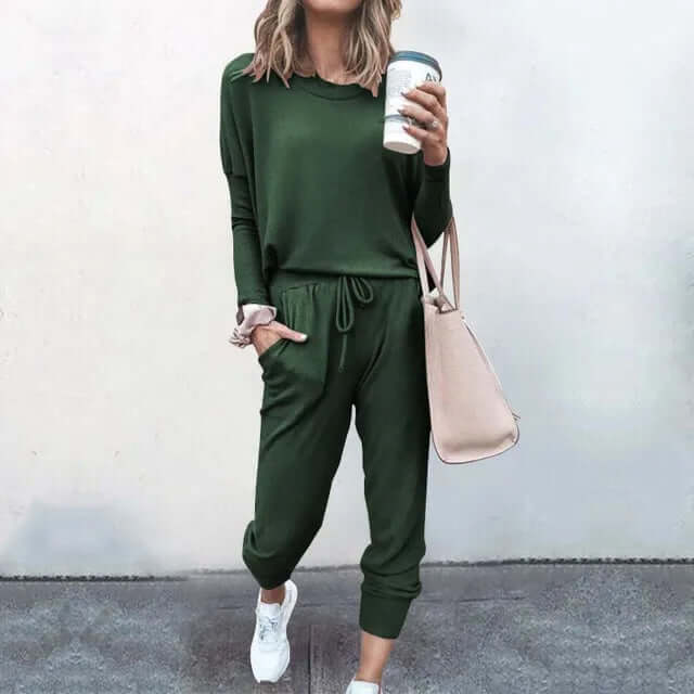 Women's Loose Tracksuit Set for Casual Comfort
