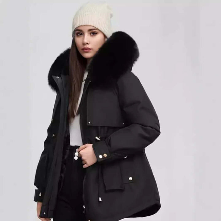 Women's Winter Faux Fur Collar Coat