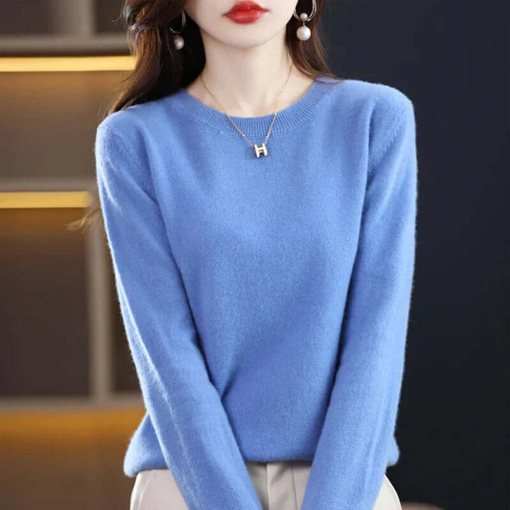Pure Cashmere Knitted Sweater
