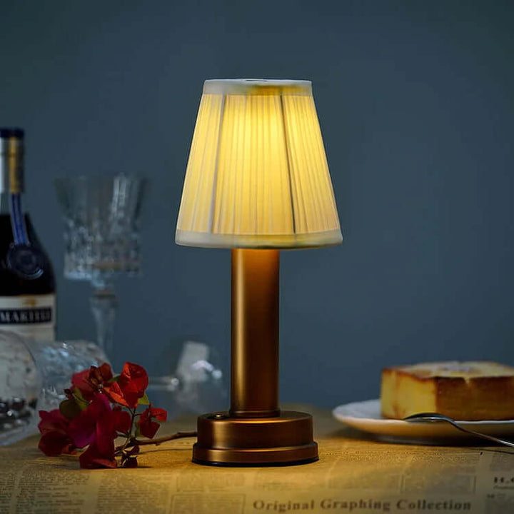 Cordless LED Metal Table Lamp