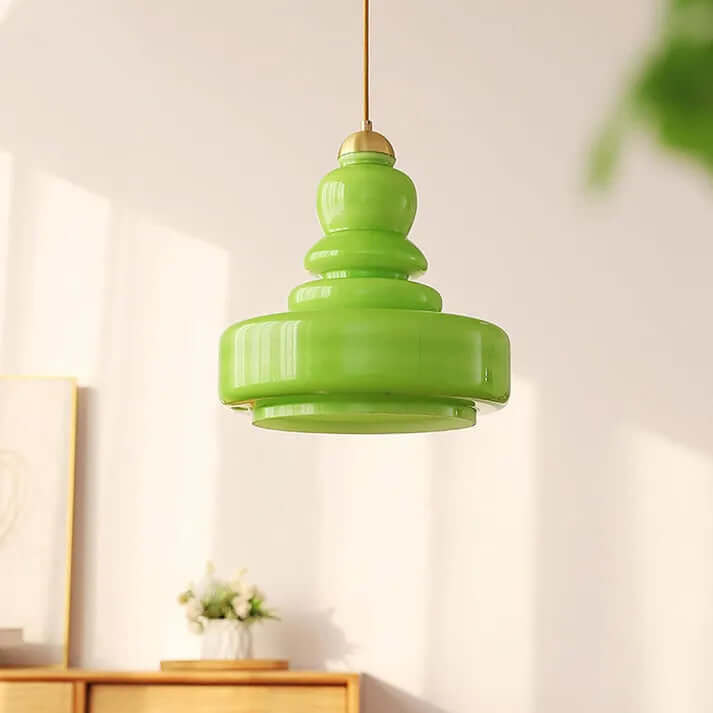 Gourd Glass Pendant Light
