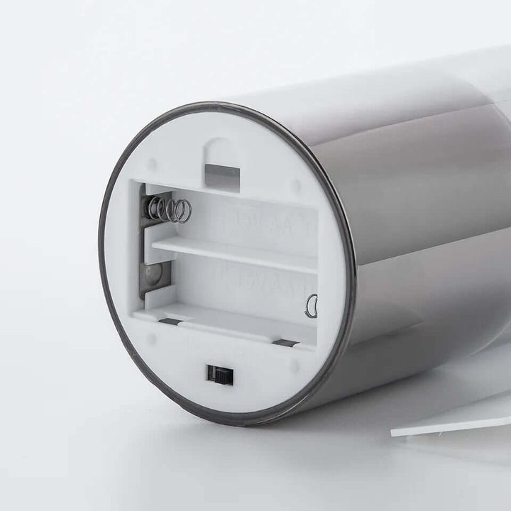 Set of 3 Realistic LED Flameless Candles with Glass Casing