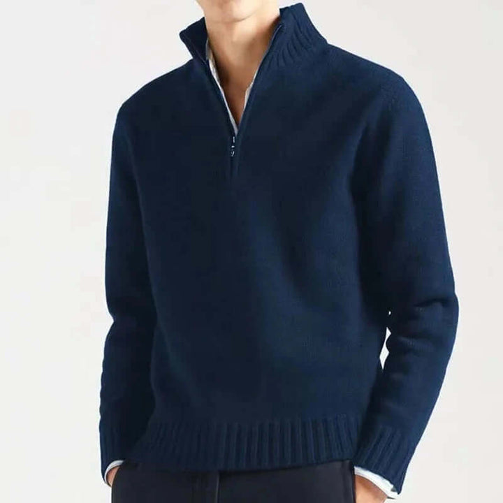 Men’s Half-Zip Warm Sweater