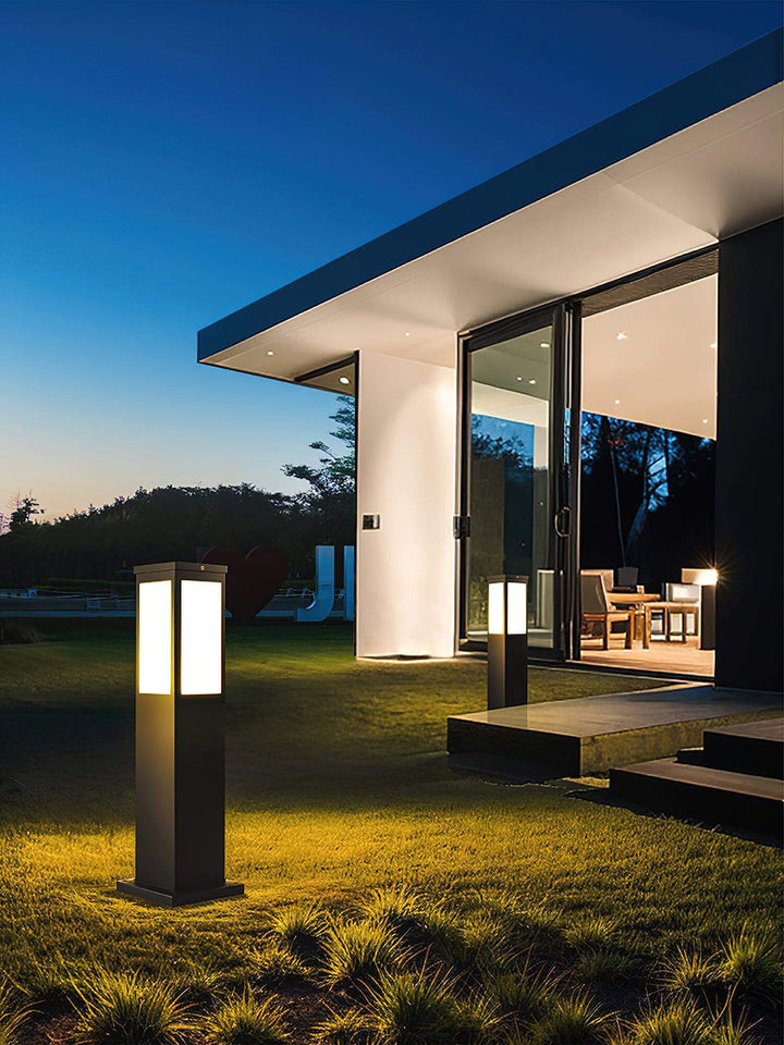 Modern Outdoor Bollard Light - IP65 Waterproof