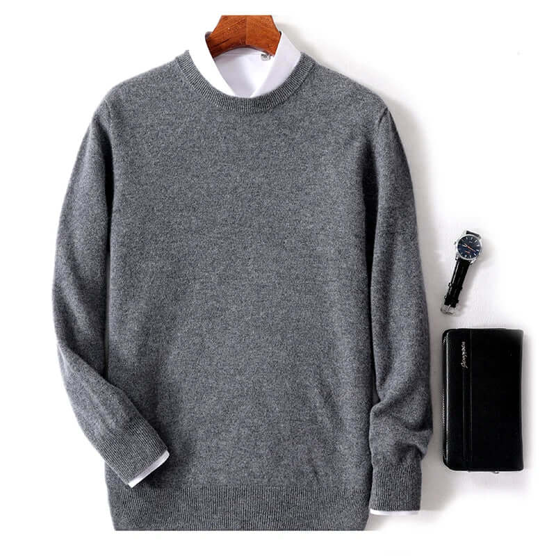 Men's Soft Knit Crew Neck Sweater