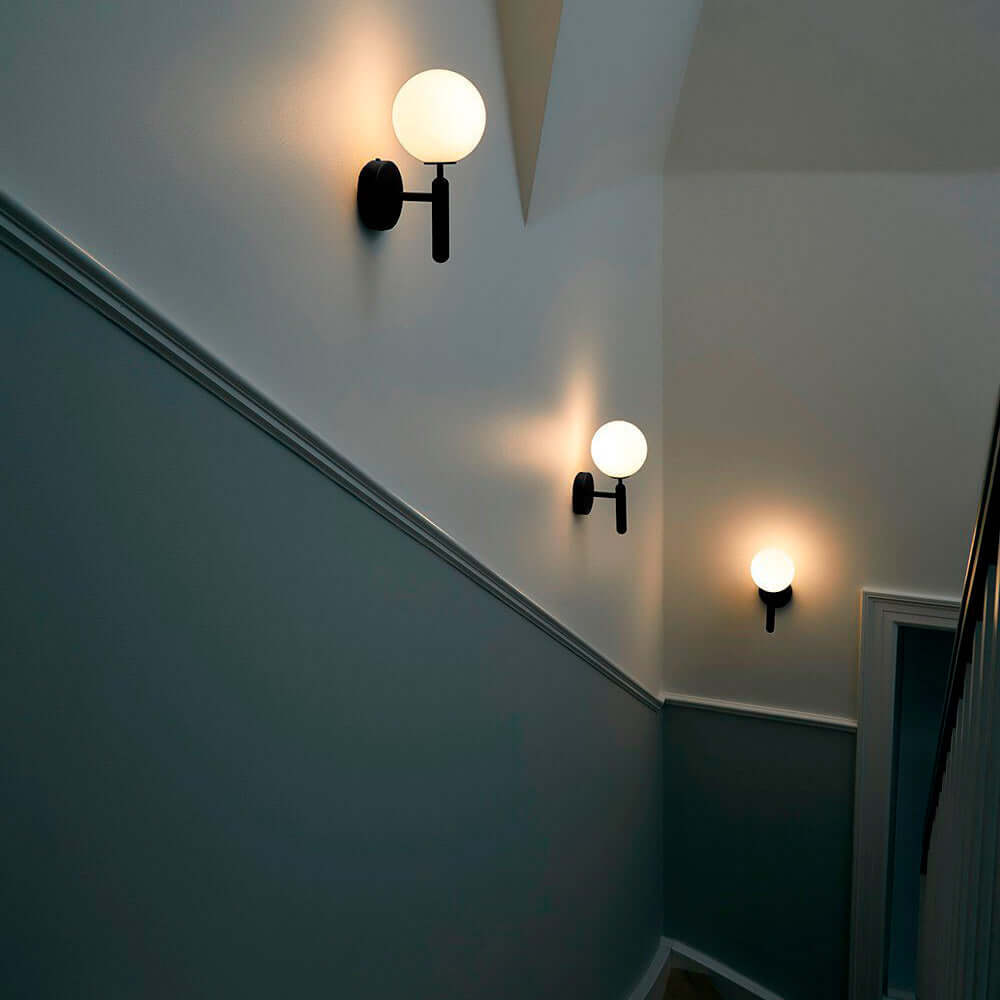 Modern Glass Wall Sconce - Elegant Lighting Fixture