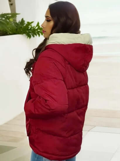 Women's Fleece-Lined Hooded Jacket