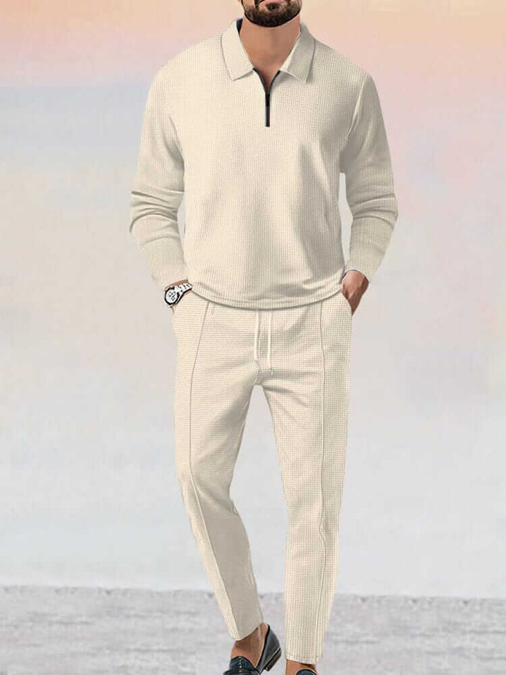 Men's Waffle Two-Piece Set