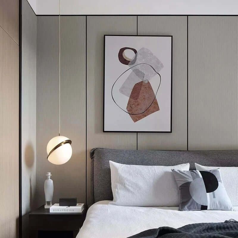 Modern Crescent Pendant Lamp