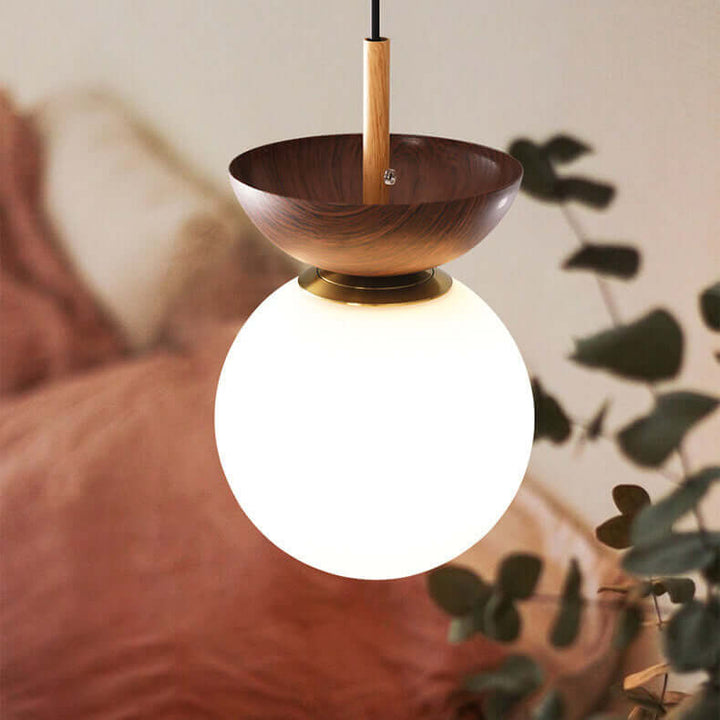 Japanese Style LED Ceiling Pendant Lamp - 3 Color Temps