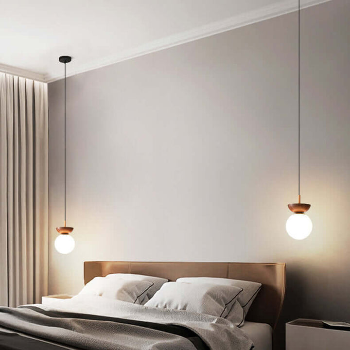 Japanese Style LED Ceiling Pendant Lamp - 3 Color Temps