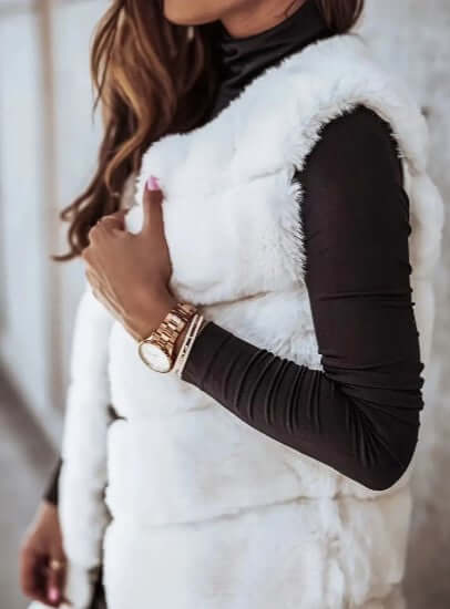 Vest - Women's Sleeveless Open Longline Gilet