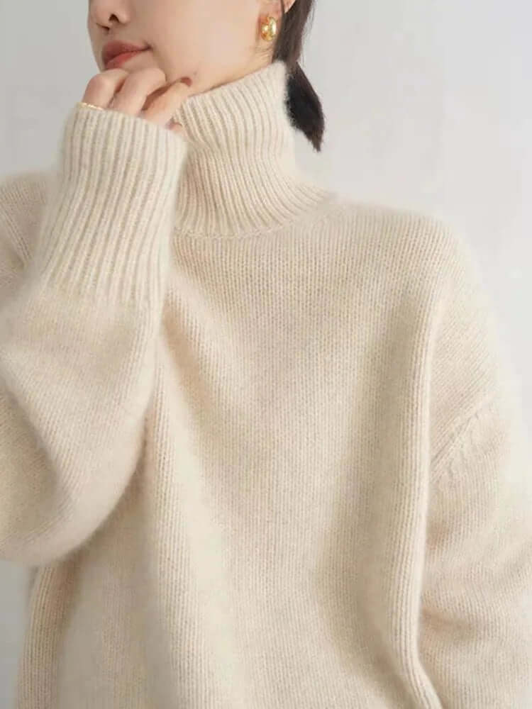 Women's High Collar Sweater