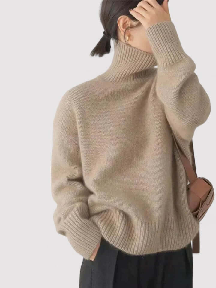 Women's Cashmere Turtleneck Sweater