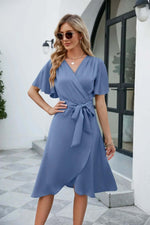 Grey and blue