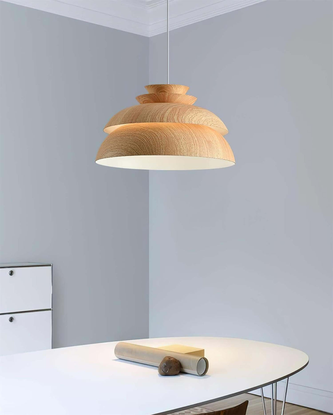 Modern Aluminum Pendant Lamp 33cm Dia - Home Lighting