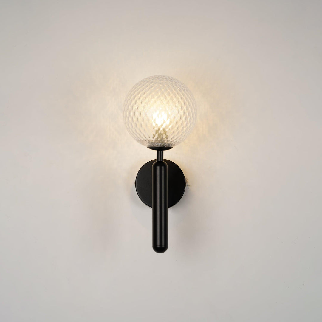 Modern Glass Wall Sconce - Elegant Lighting Fixture