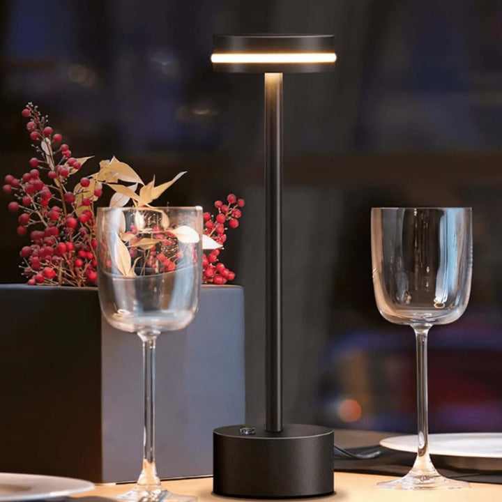 Portable LED Table Lamp with Rechargeable Battery