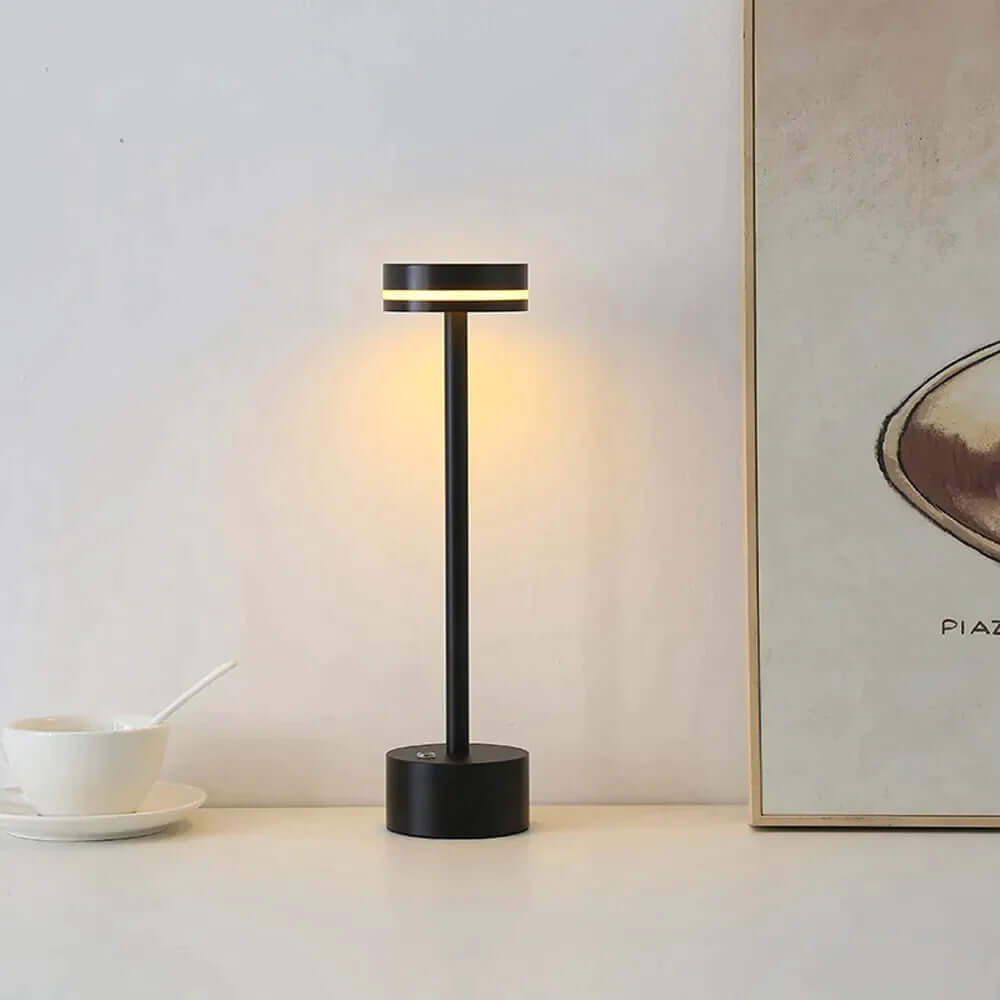 Portable LED Table Lamp with Rechargeable Battery