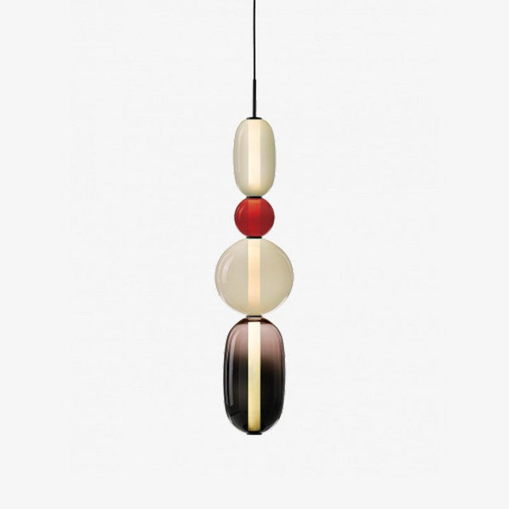 Colorful Glass Pendant Light - Modern Hanging Lamp