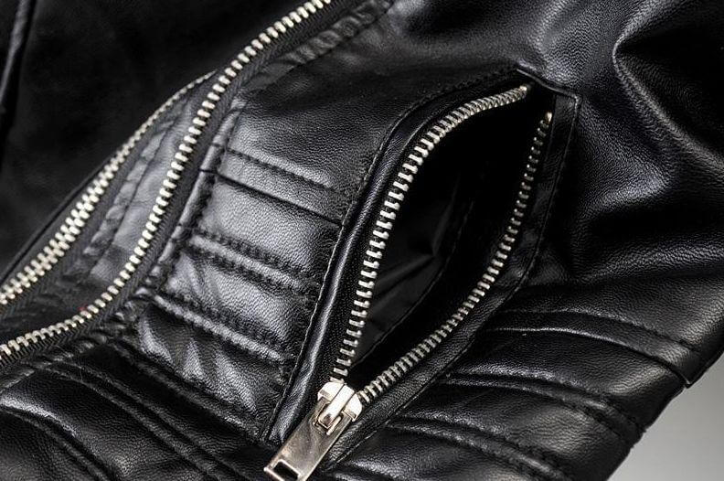 Women's Classic Leather Biker Jacket
