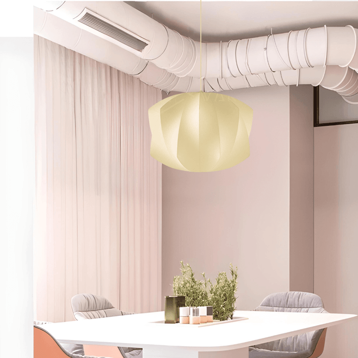 Modern Silk Pendant Light