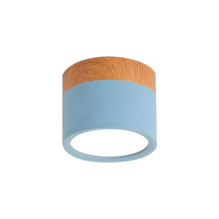 Modern Cylinder LED Ceiling Light for Hallways