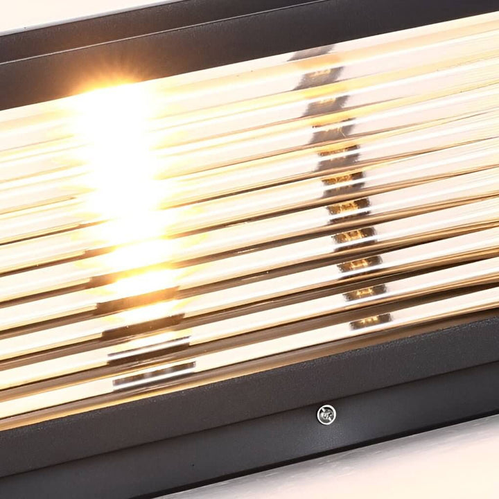 Modern Outdoor LED Pillar Mount Post Light