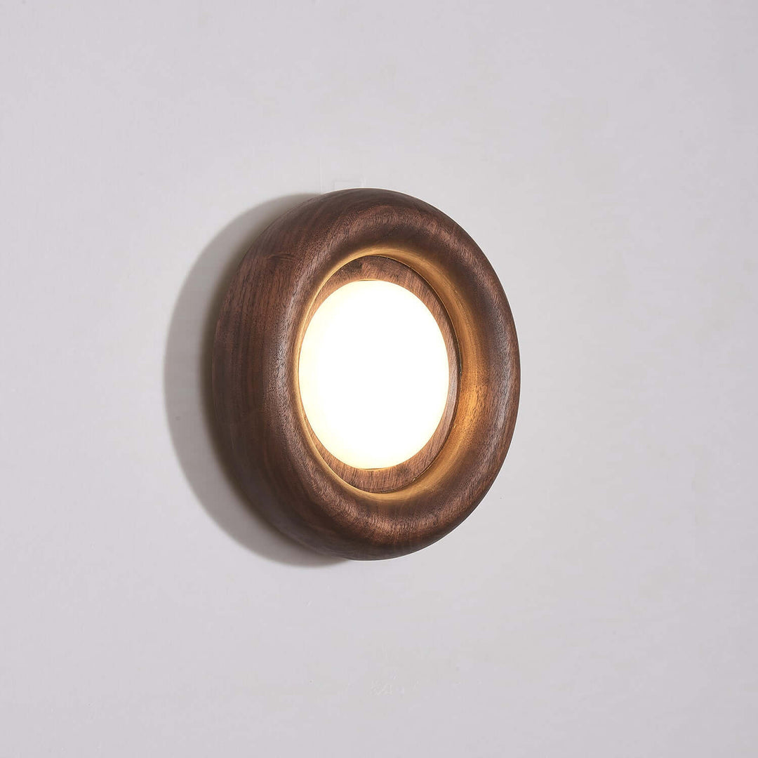 Modern Wood & Acrylic Wall Light