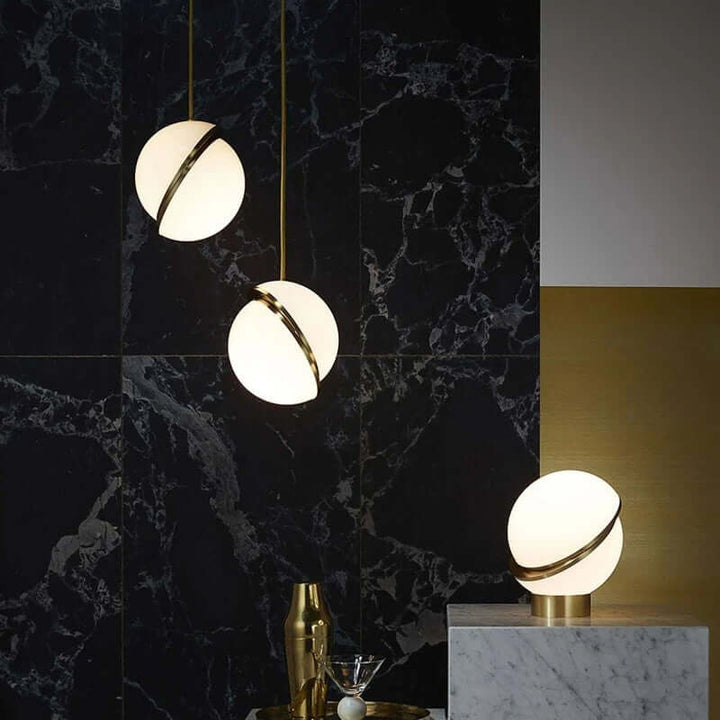 Modern Crescent Pendant Lamp