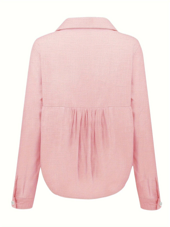 Lightweight Relaxed Fit Blouse