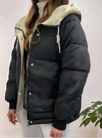 Women's Fleece-Lined Hooded Jacket
