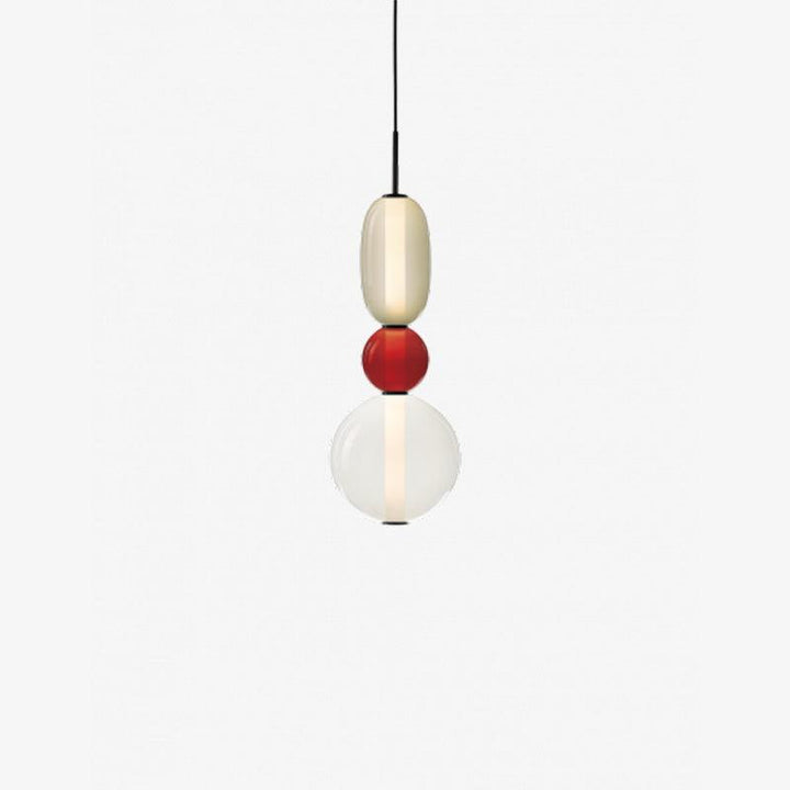 Colorful Glass Pendant Light - Modern Hanging Lamp