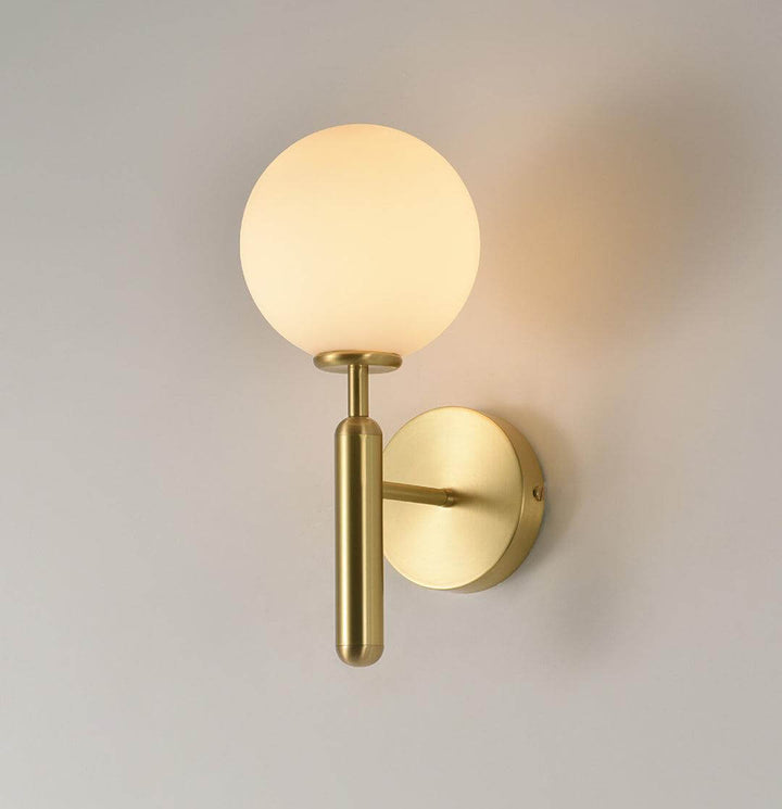 Modern Glass Wall Sconce - Elegant Lighting Fixture