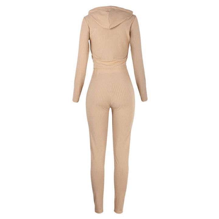 Women's Slim Fit Hoodie Tracksuit