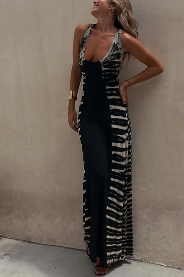 Women's long-sleeve summer dress