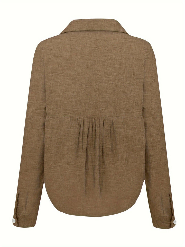 Lightweight Relaxed Fit Blouse