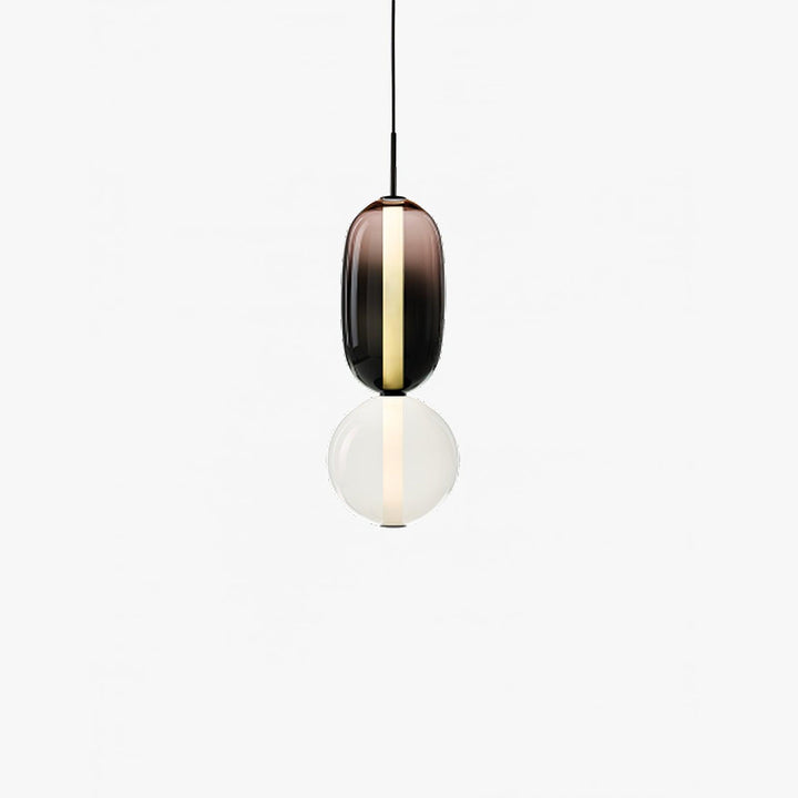 Colorful Glass Pendant Light - Modern Hanging Lamp