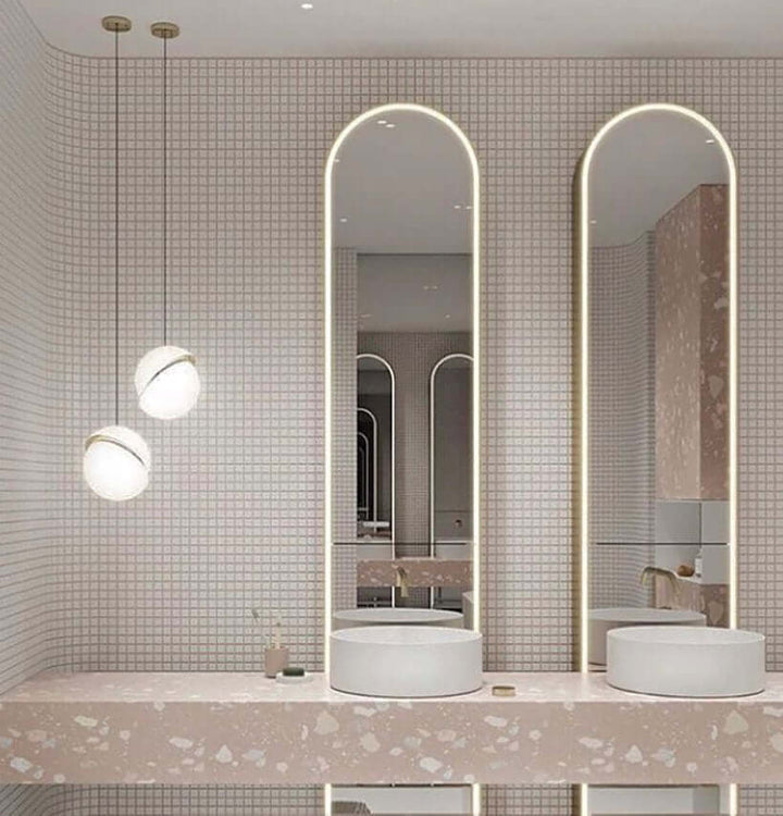 Modern Crescent Pendant Lamp