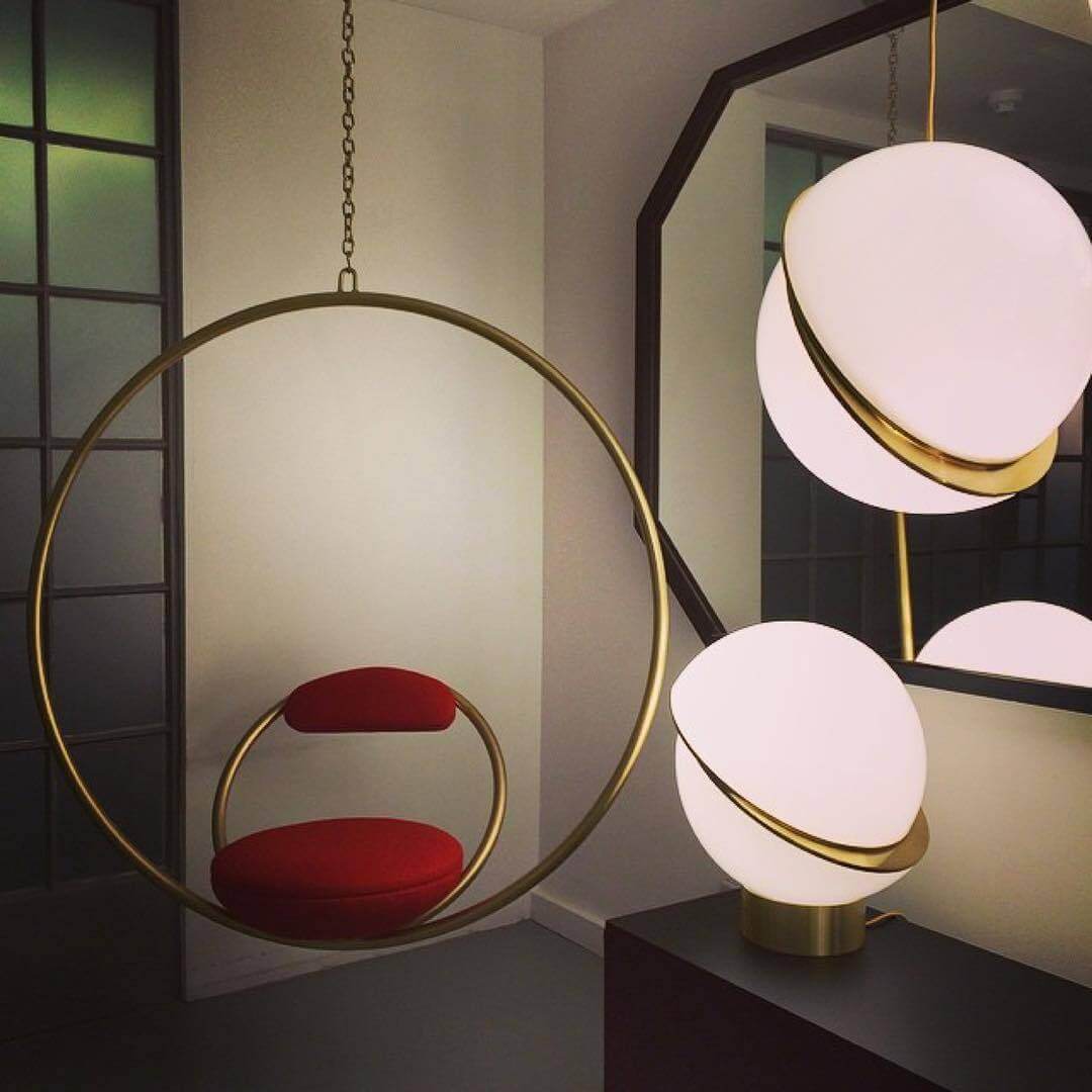 Modern Crescent Pendant Lamp